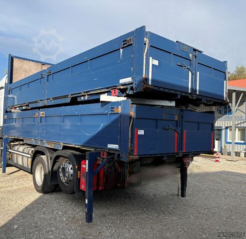 Wechselpritsche offen Krone BDF Baustoffbrücke 7,45 Rahmen 150mm