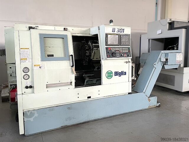 Cnc-Drehmaschine Tornio CNC Biglia B301 Usato in Ottime Condizioni
