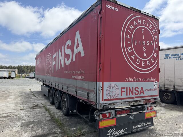 Swap chassis trailer Kögel TAULINER KOGEL ELEVACION MULTIPUNTO