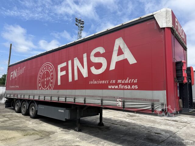 Swap chassis trailer Kögel TAULINER KOGEL ELEVACION MULTIPUNTO