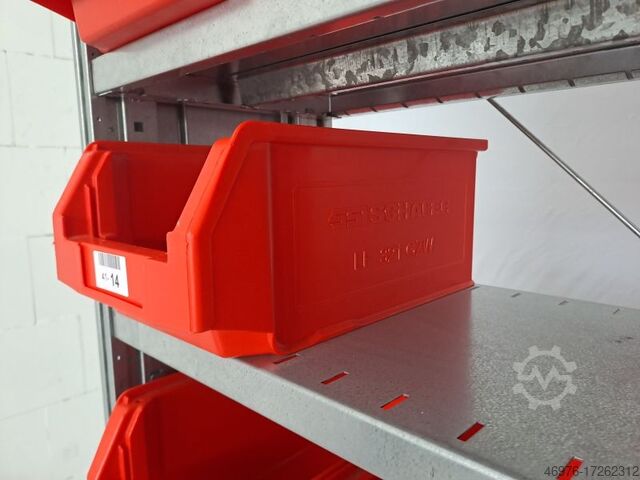 Steckregal Kistenregal Fachbodenregal SSI Schäfer R3000 / LF 321 / Regallänge: ca. 1.340 mm