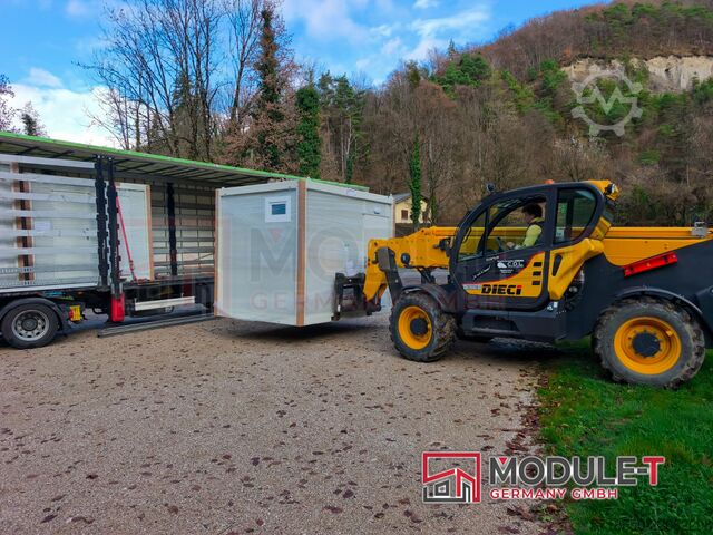 Bathroom container Umkleidecontainer / WC / Duschcontainer 3,00×2,40m