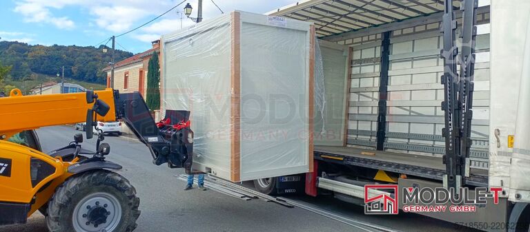 Bathroom container Umkleidecontainer / WC / Duschcontainer 3,00×2,40m