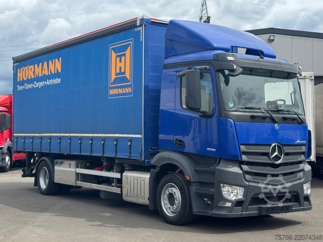 Swap body truck MERCEDES-BENZ ANTOS 1836 L / AHK / STAPLERHATERUNG / RS 5,8 m