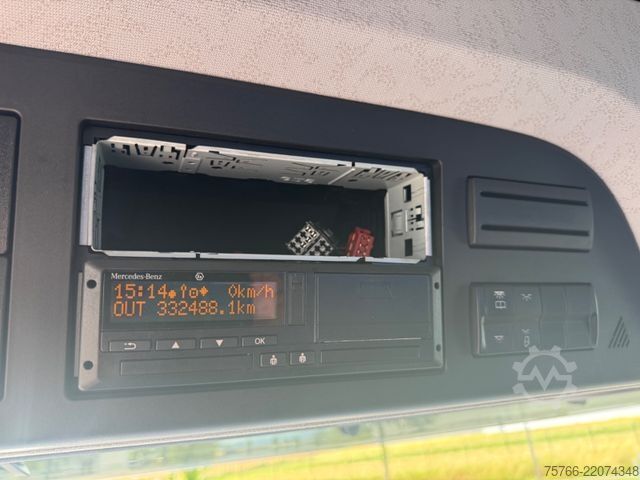 Swap body truck MERCEDES-BENZ ANTOS 1836 L / AHK / STAPLERHATERUNG / RS 5,8 m