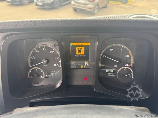 Swap body truck MERCEDES-BENZ ANTOS 1836 L / AHK / STAPLERHATERUNG / RS 5,8 m