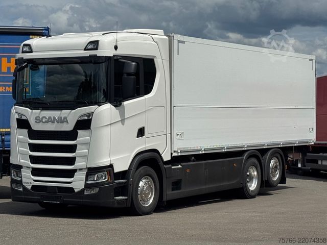 Beverage truck SCANIA S 500 / RETARDER / LBW / LENKACHSE / LEDER