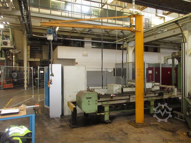 Demag Column swing crane Chain Hoist Demag KBK Kran Drehkran Hallenkran L 3m Demag KBK1 125Kg + Kettenzug