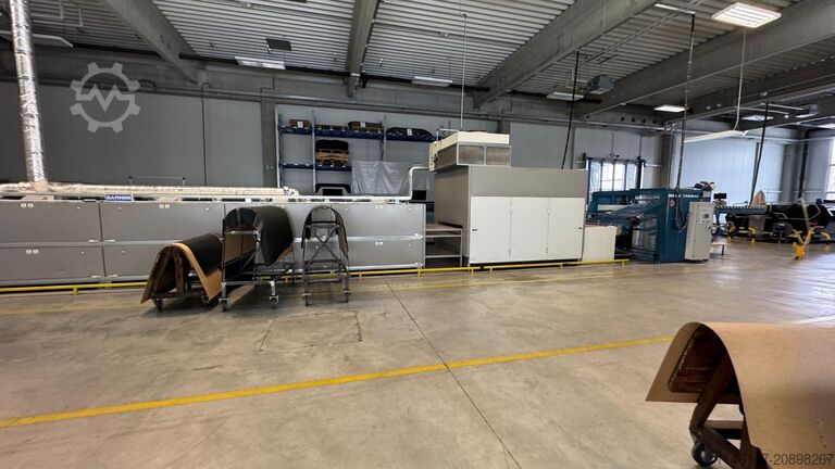 Lackieranlage für Leder /Topcoat Line Barnini Leder Lackieranlage/Topcoat line leather