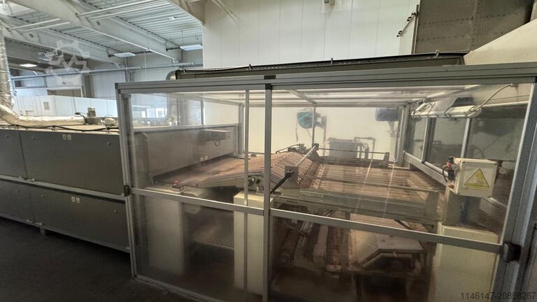 Lackieranlage für Leder /Topcoat Line Barnini Leder Lackieranlage/Topcoat line leather