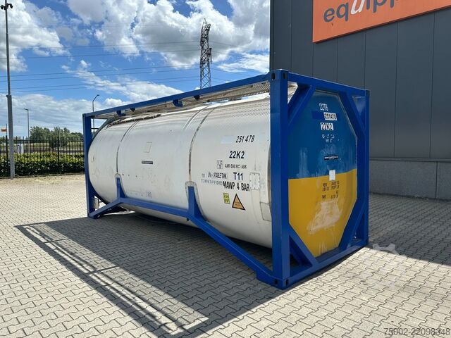 Tank container Welfit Oddy 20FT ISO / 24.900L / 1-COMP  / T11 / 22K2 /  AD...