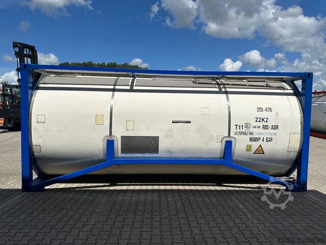 Tank container Welfit Oddy 20FT ISO / 24.900L / 1-COMP  / T11 / 22K2 /  AD...