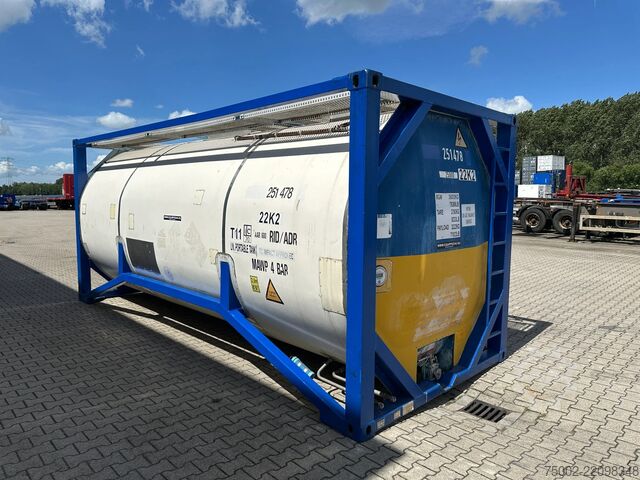 Tank container Welfit Oddy 20FT ISO / 24.900L / 1-COMP  / T11 / 22K2 /  AD...