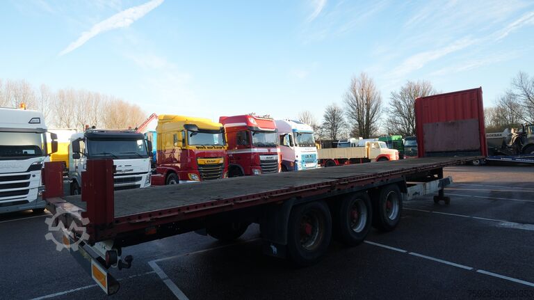 Platform trailer Krone Flatbed trailer