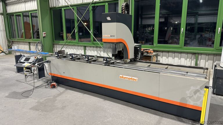Machining center for aluminum profiles Elumatec SBZ 122 CNC – Profilbearbeitungszentrum