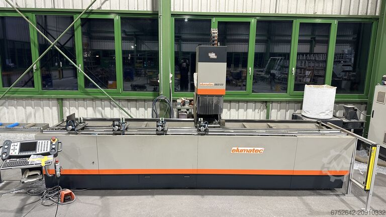 Machining center for aluminum profiles Elumatec SBZ 122 CNC – Profilbearbeitungszentrum