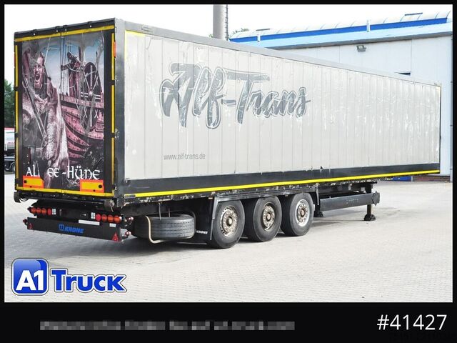 Kofferauflieger KRONE SDK 27, Koffer, Lager, Container, Hühnerstall, Doppelstock