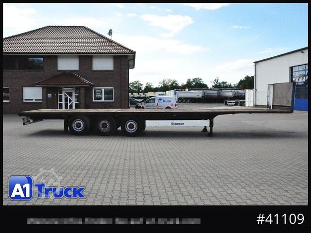 Plattform Auflieger KOEGEL Plattform, Liftachse, SAF Achse,