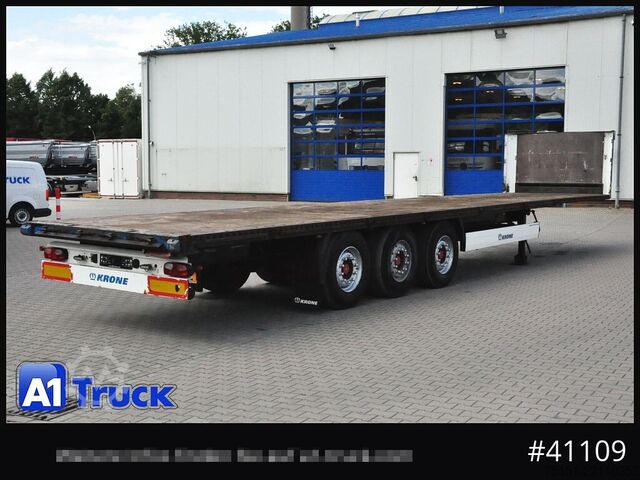 Plattform Auflieger KOEGEL Plattform, Liftachse, SAF Achse,