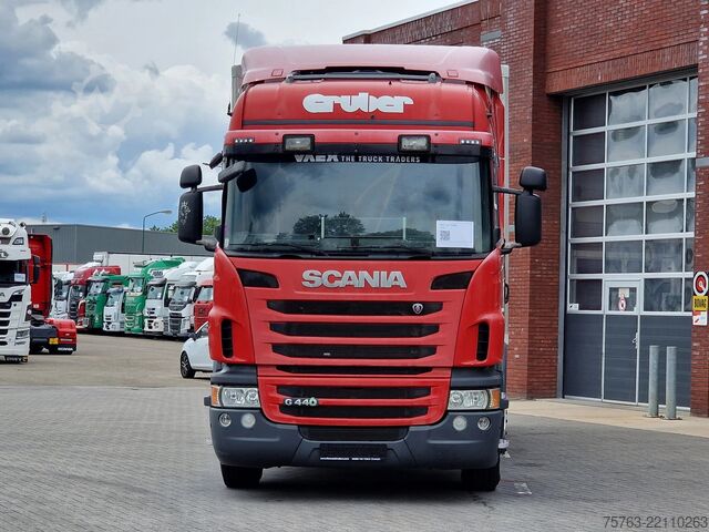 Refrigerated/frozen transport Scania G440 6x2 - Carrier Frigo Vector 1550 - Hooks/Ro...