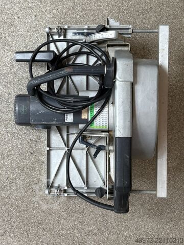 Carpentry circular hand saw with notching milling head FESTO AXP 132 E