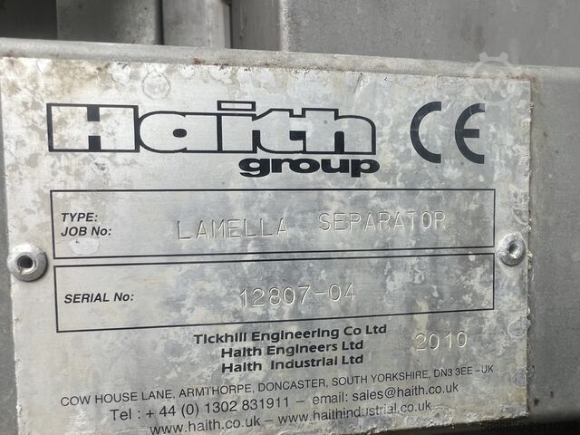 Haith Lamella Separator  