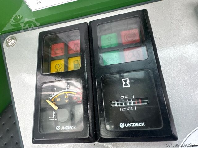 4-way forklift truck Combilift C4000 /2015 /Triplex 8400 mm/Only 7299 h