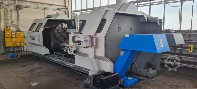 Heavy-duty lathe Seiger SLZ 1200 x 3000 with Siemens cycle control Seiger SLZ 1200 x 3000
