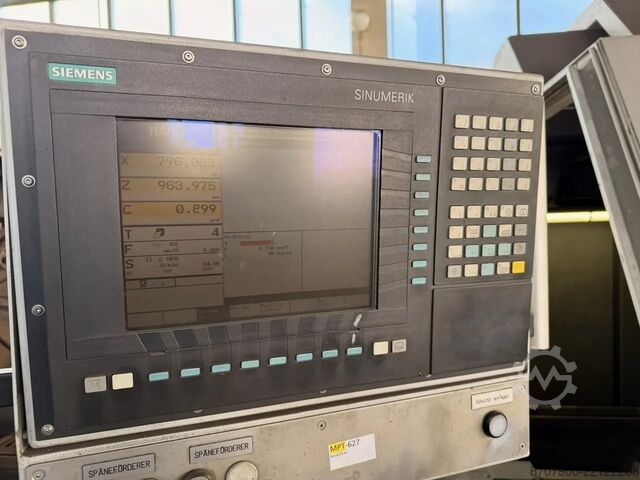 Heavy-duty lathe Seiger SLZ 1200 x 3000 with Siemens cycle control Seiger SLZ 1200 x 3000