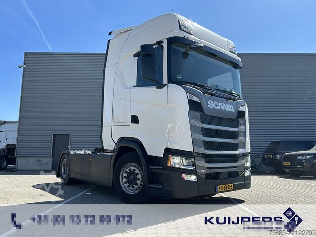 Standard tractor Scania S500 Highline / Retarder / 740 dkm / Tacho V2 /...