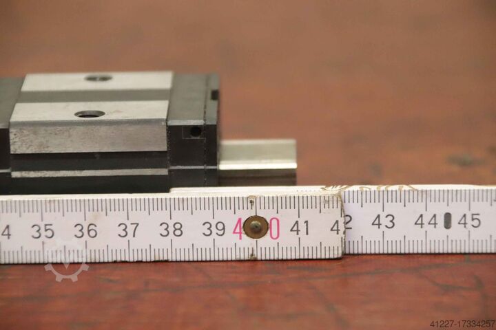 Linear rail linear guide carriage THK SR Schienenbreite 23 mm