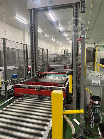 Tray-/Kartonfüller am Ende der Fertigungslinie Case packing systems CLP case packer