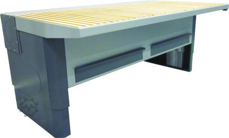 Absauganlage ISI-Flow Desk | Absaugtisch Ergonomie 2000E – 2880 m³/h – E-Höhenverstellung