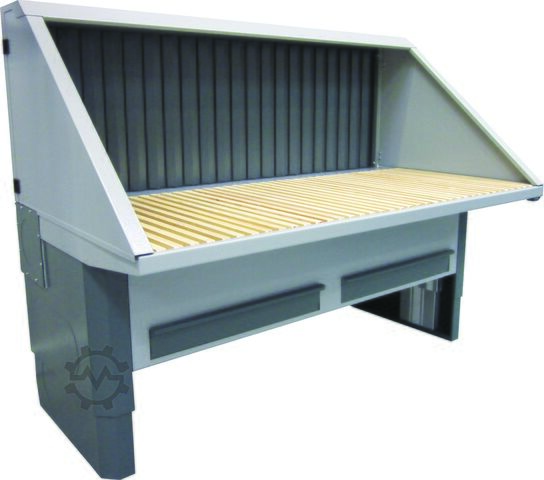 Absauganlage ISI-Flow Desk | Absaugtisch Ergonomie 2000E – 2880 m³/h – E-Höhenverstellung
