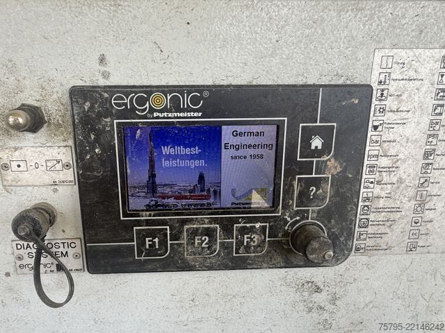 Betonpumpen-LKW MERCEDES-BENZ Actros 2643 L 6x2 Betonpumpe Putzmeister 3.102 h