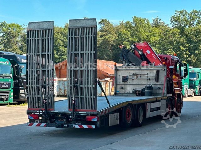 Autotransporter LKW MAN TGS 35.420 8x2-6 BL BEKO/ FASSI/Funk/Klima/Rampe