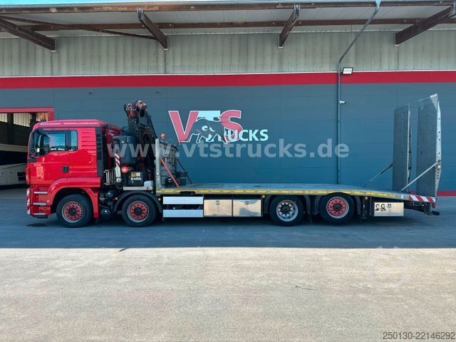 Autotransporter LKW MAN TGS 35.420 8x2-6 BL BEKO/ FASSI/Funk/Klima/Rampe