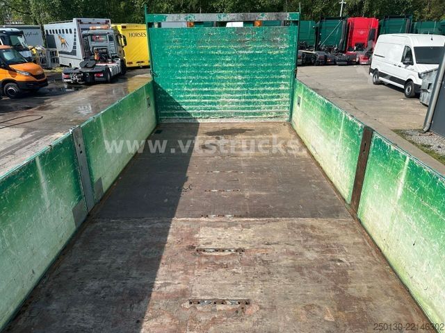 Flatbed truck MERCEDES-BENZ Axor 1929 4x2 Pritsche + HIAB Ladekran