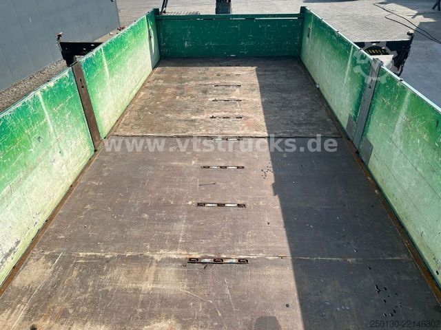 Flatbed truck MERCEDES-BENZ Axor 1929 4x2 Pritsche + HIAB Ladekran