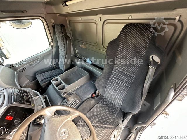 Flatbed truck MERCEDES-BENZ Axor 1929 4x2 Pritsche + HIAB Ladekran