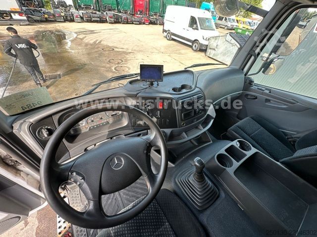 Flatbed truck MERCEDES-BENZ Axor 1929 4x2 Pritsche + HIAB Ladekran