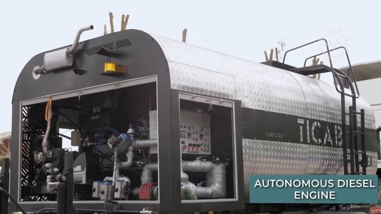 Bitumen-Emulsionssprüher TICAB Bitumen Emulsion Sprayer ABS-8000