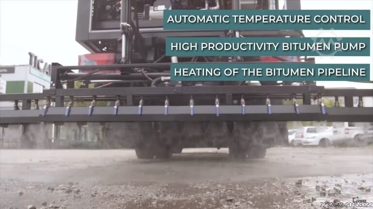 Bitumen-Emulsionssprüher TICAB Bitumen Emulsion Sprayer ABS-8000