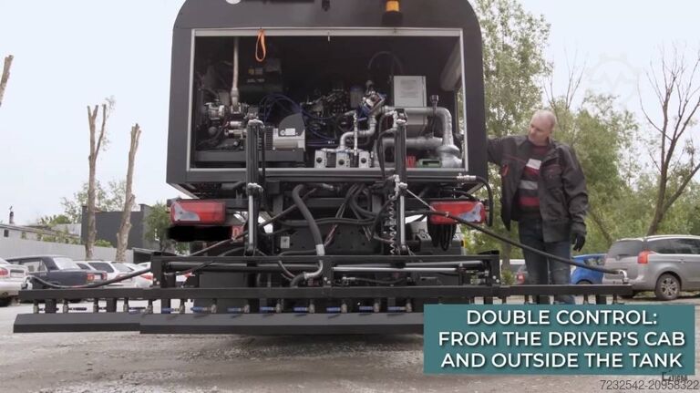 Bitumen-Emulsionssprüher TICAB Bitumen Emulsion Sprayer ABS-8000