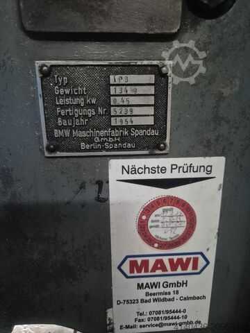 Eccentric press BMW TP 3