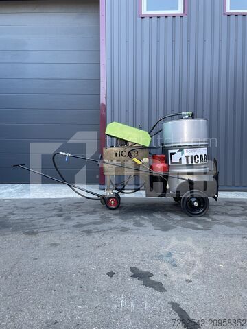 Mastic asphalt mixer TICAB Bitumen Emulsion Sprayer 200 L,500L