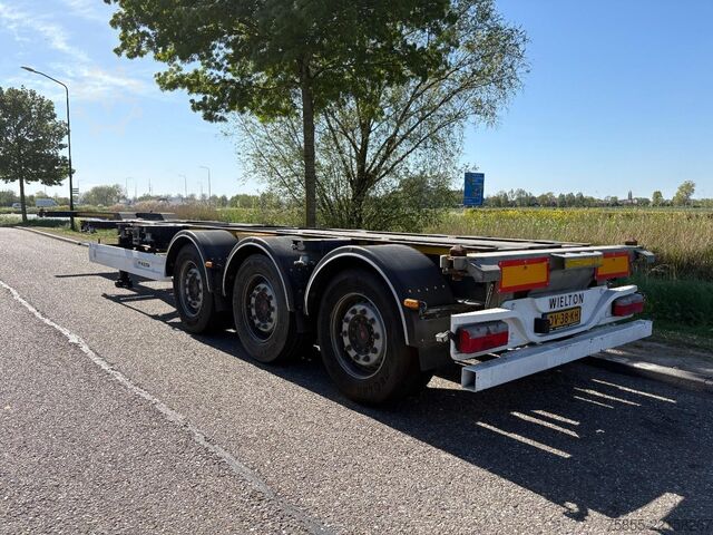 Container transport Wielton NS3P  Multi / Liftaxle / SAF Disc / APK-TÜV 10-26