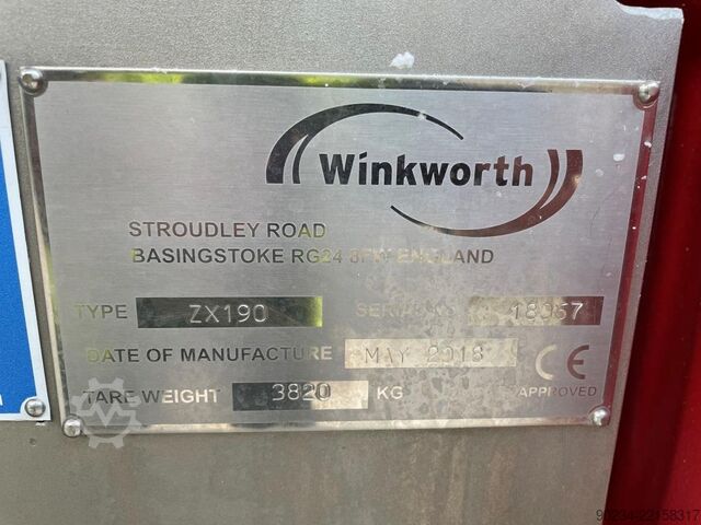 190 Litre Winkworth Type ZX190-9 Stainless Steel Mixer / Extruder WINKWORTH ZX190-9