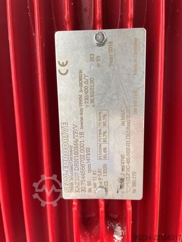 190 Litre Winkworth Type ZX190-9 Stainless Steel Mixer / Extruder WINKWORTH ZX190-9