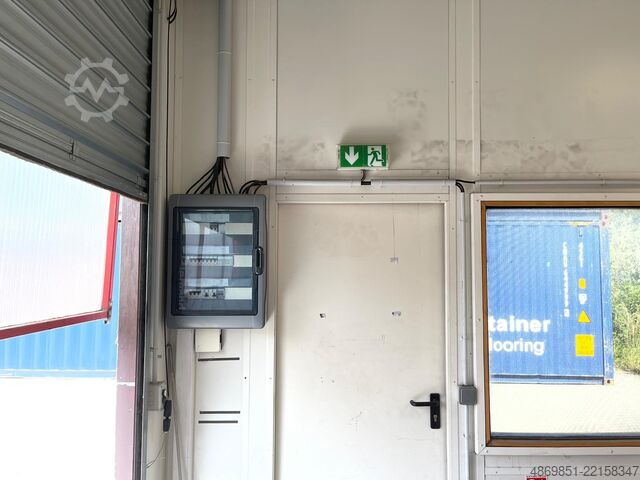 Workshop container  Werkstatt Garage Container Lager Büro